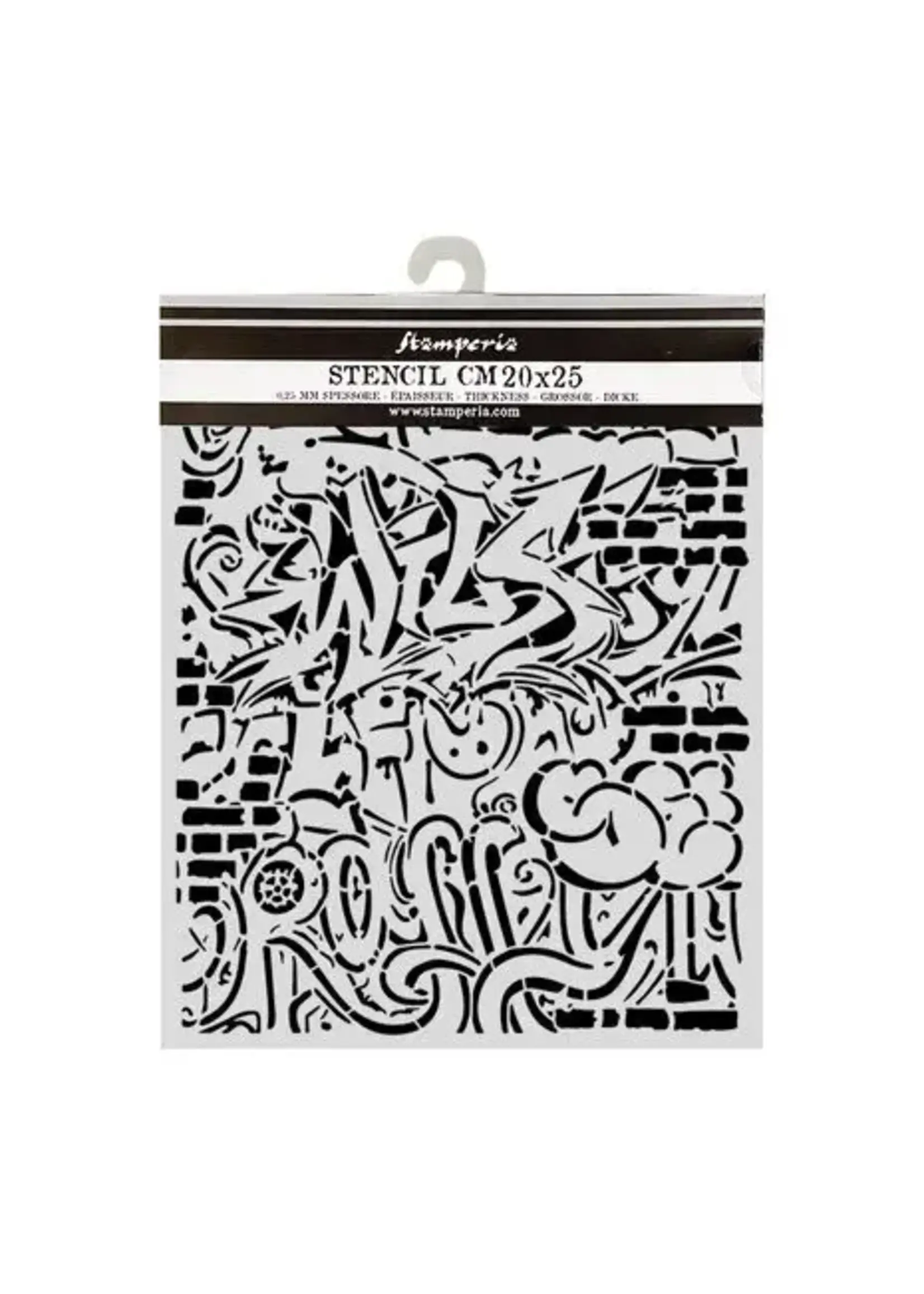 Furry Friends 2 Thick Stencils 20x25cm Graffiti by Antonis Tzanidakis (KSTD226)