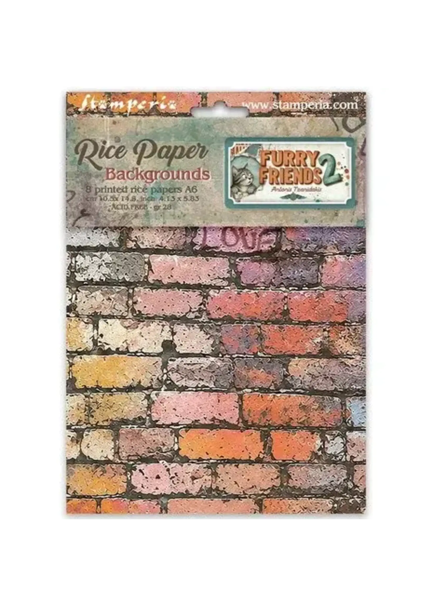 Furry Friends 2 Art Journaling Selection Large by Vicky Papaioannou (BJS005)