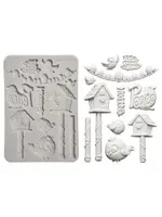 Furry Friends 2 A5 Silicon Mould Birds by Antonis Tzanidakis (KACMA625)