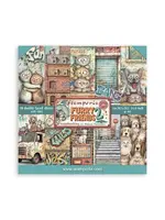 Furry Friends 2 8x8 Inch Paper Pack by Antonis Tzanidakis (SBBS150)