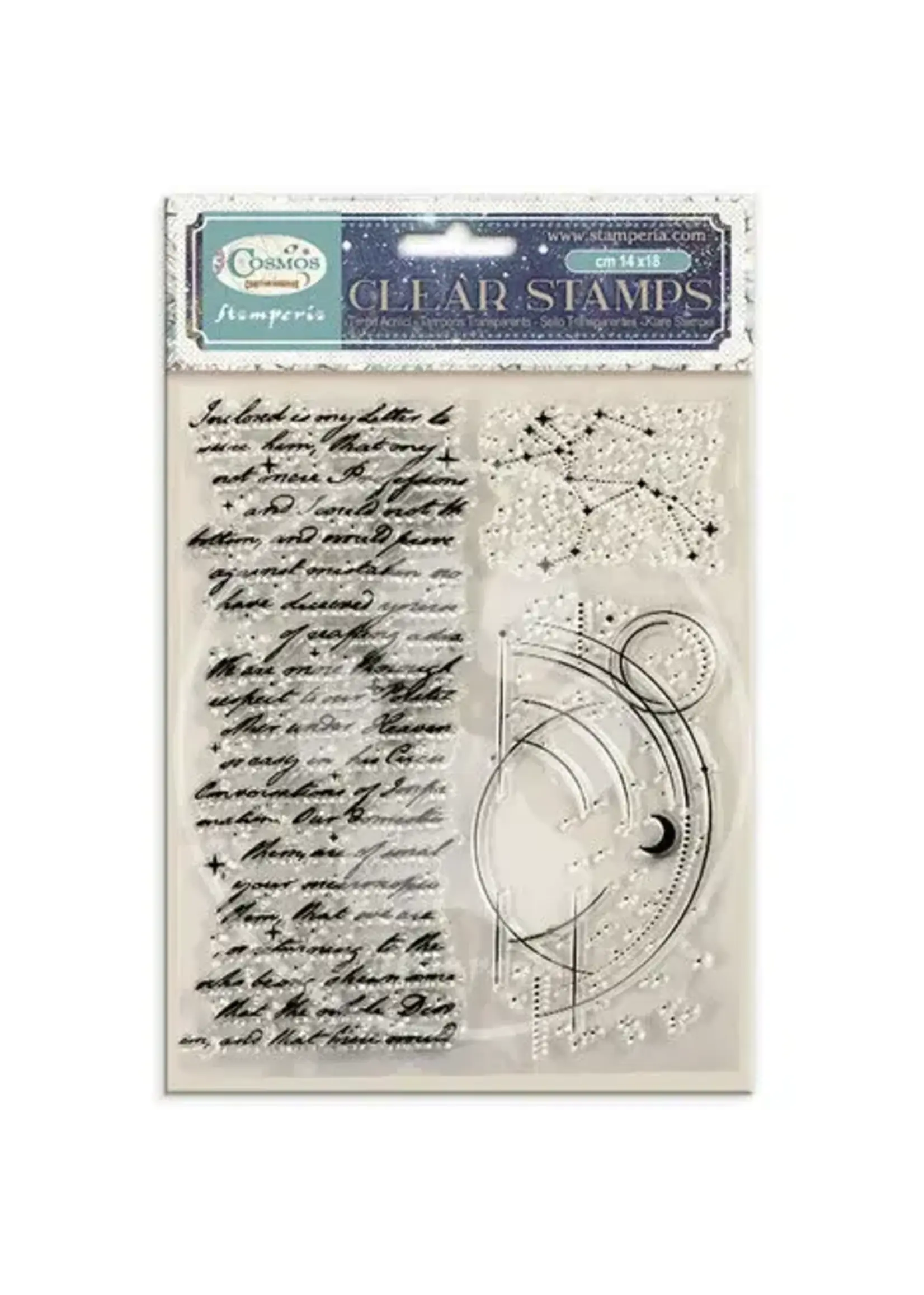 Cosmos Clear Stamps by Cristina Radovan (WTK246)