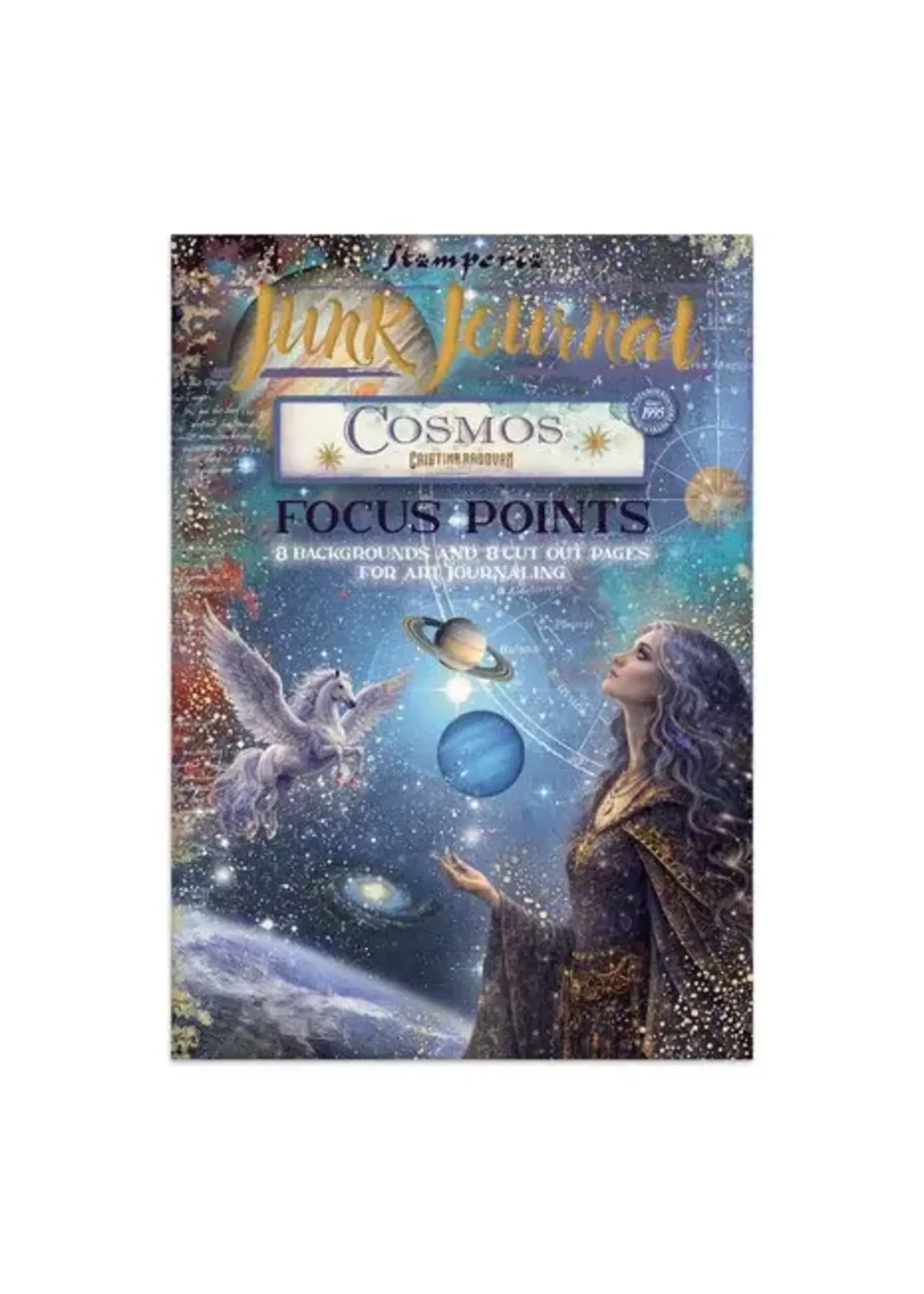 Cosmos Art Journaling Selection Small by Vicky Papaioannou (BJF001)