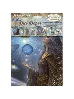 Cosmos A6 Mini Rice Paper Selection (8pcs) by Cristina Radovan (DFSA6X11)