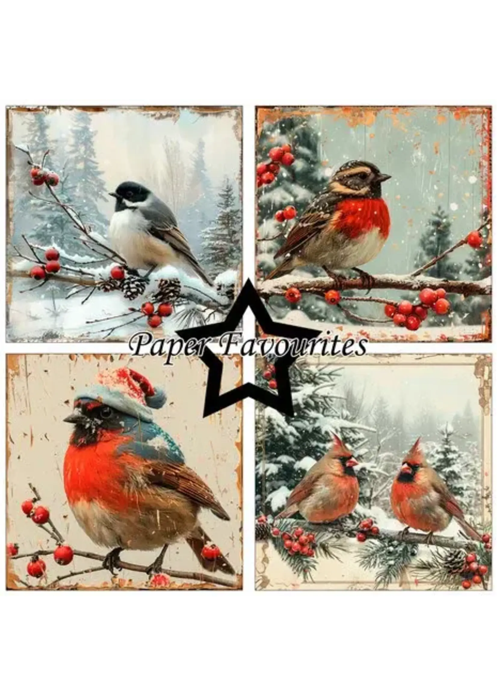 Silent Winter 6x6 Inch Paper Pad (PF603)
