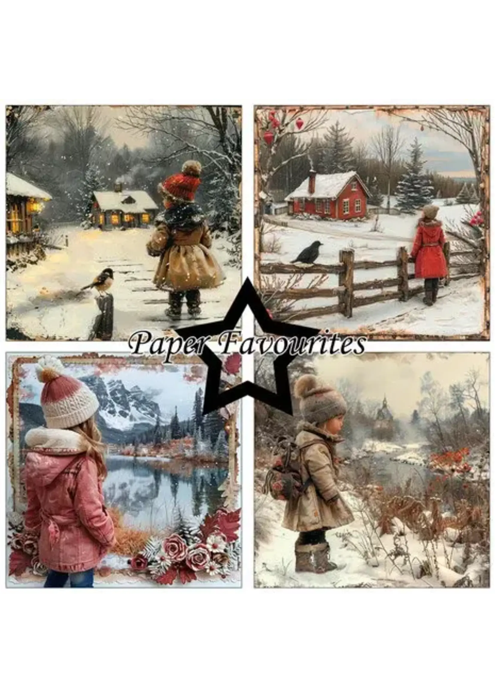 Silent Winter 6x6 Inch Paper Pad (PF603)