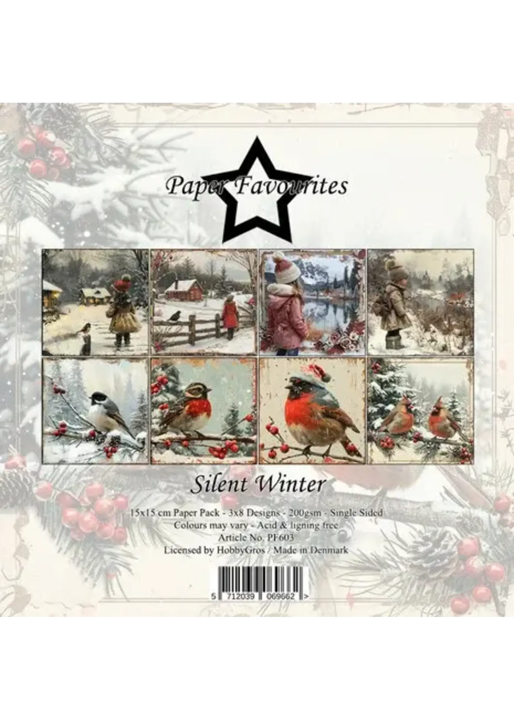 Silent Winter 6x6 Inch Paper Pad (PF603)