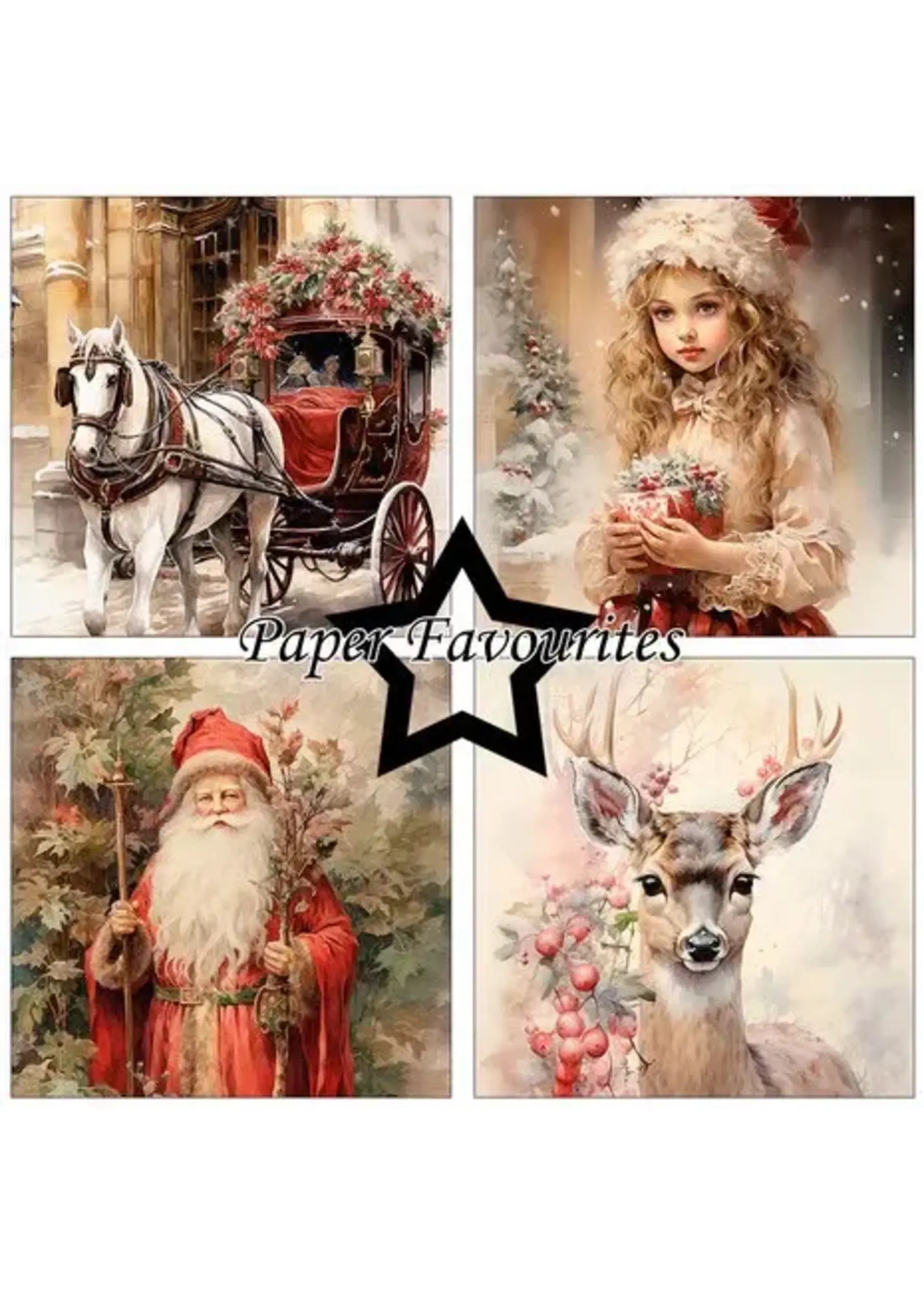 Christmas Nostalgia 6x6 Inch Paper Pad (PF600)