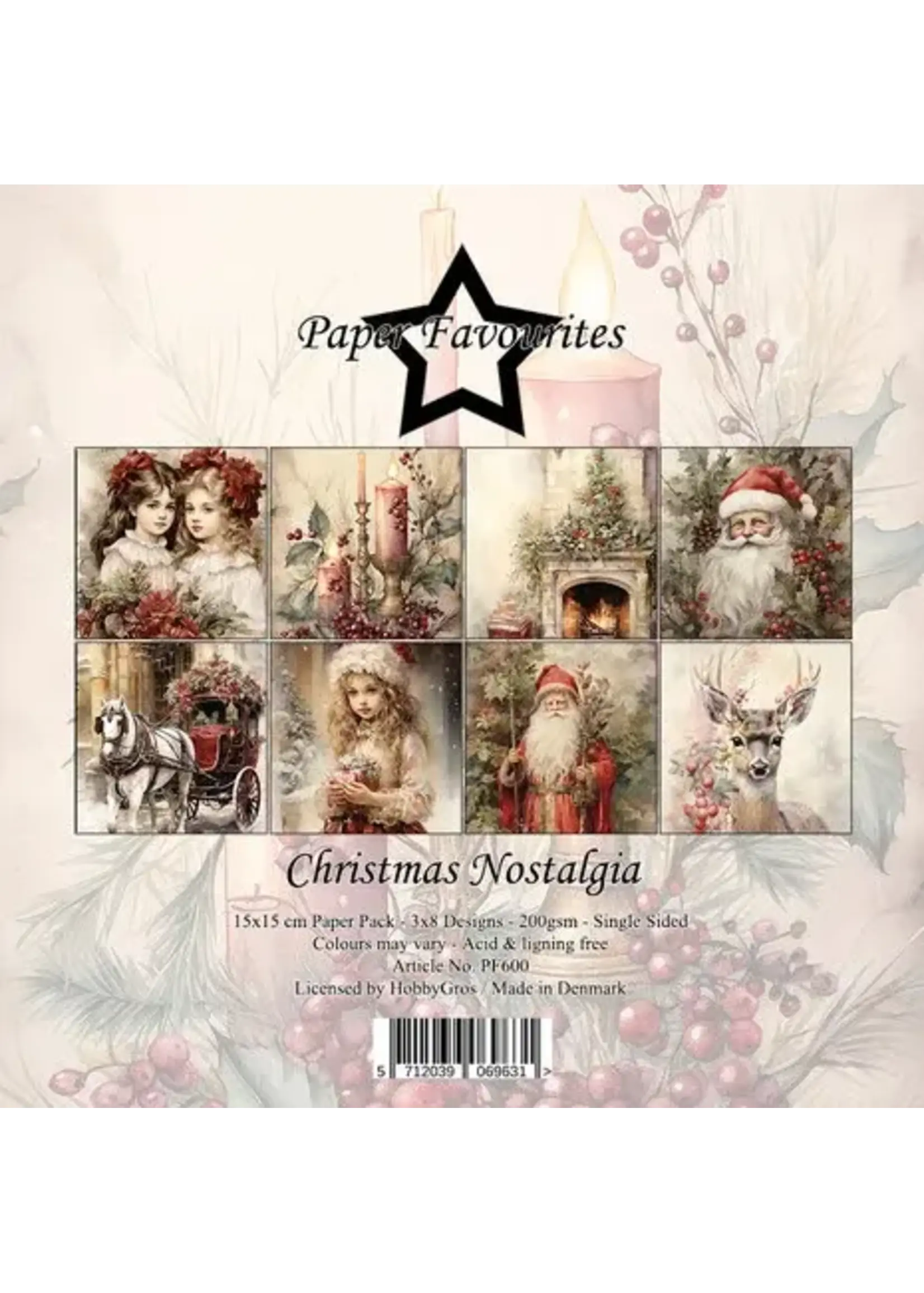 Christmas Nostalgia 6x6 Inch Paper Pad (PF600)