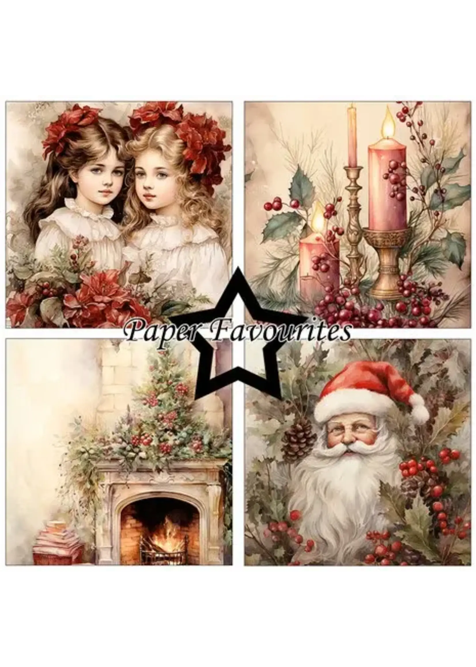 Christmas Nostalgia 6x6 Inch Paper Pad (PF600)