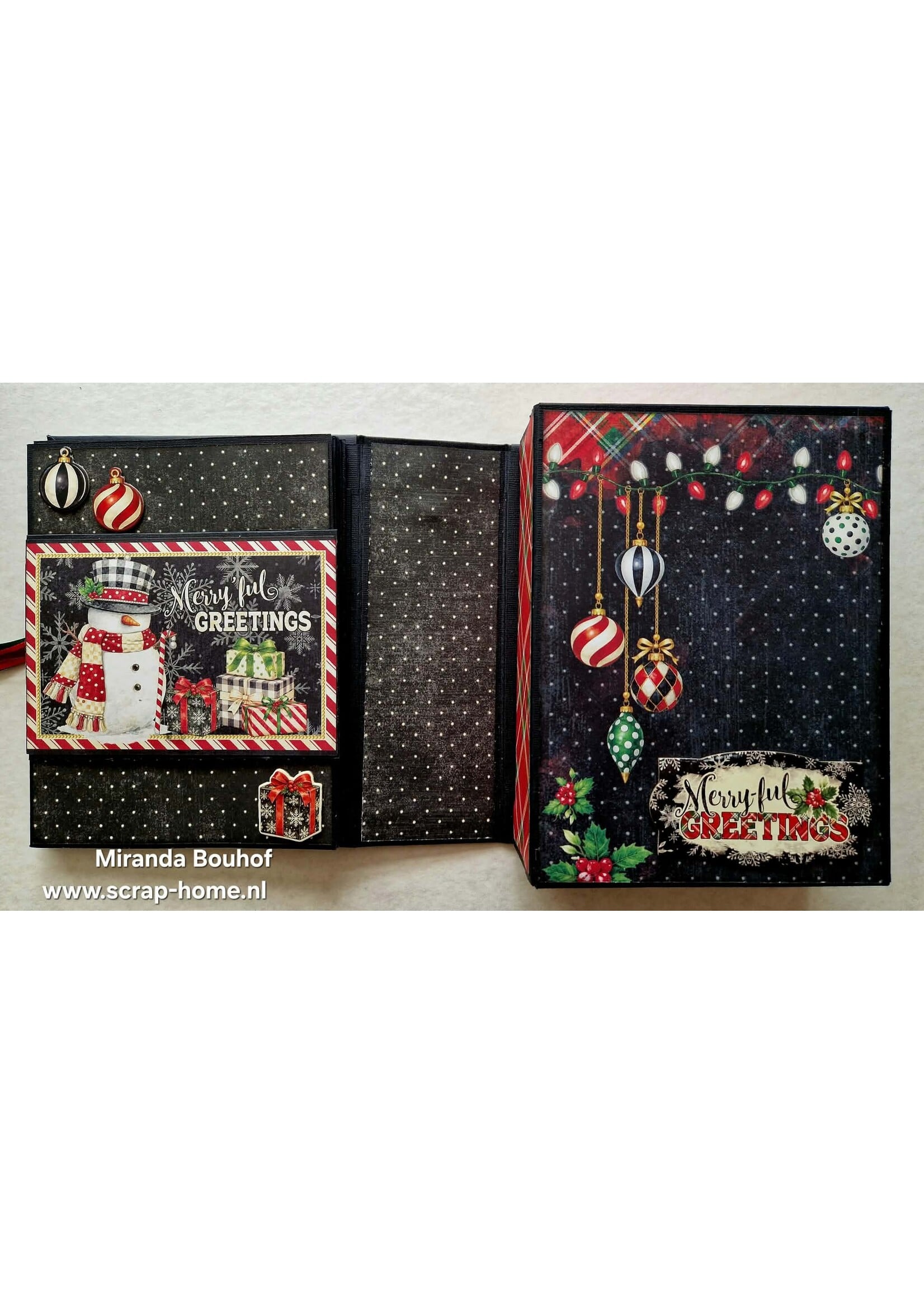 Neverending Kerst Album Graphic45 workshoppakket