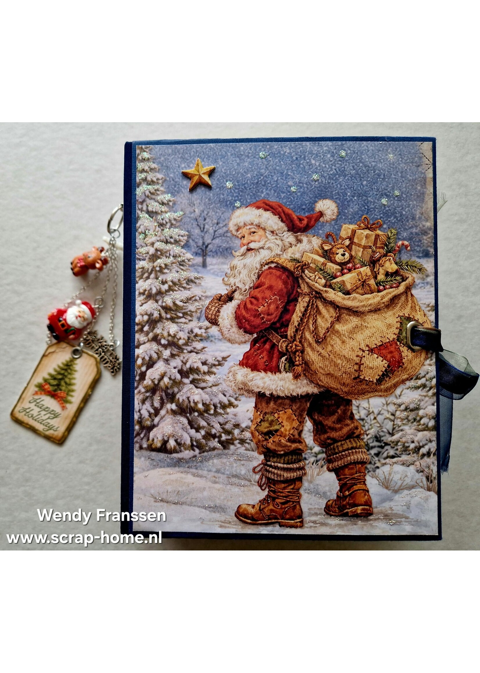 Neverending Kerst Album Stamperia  Wendy workshoppakket