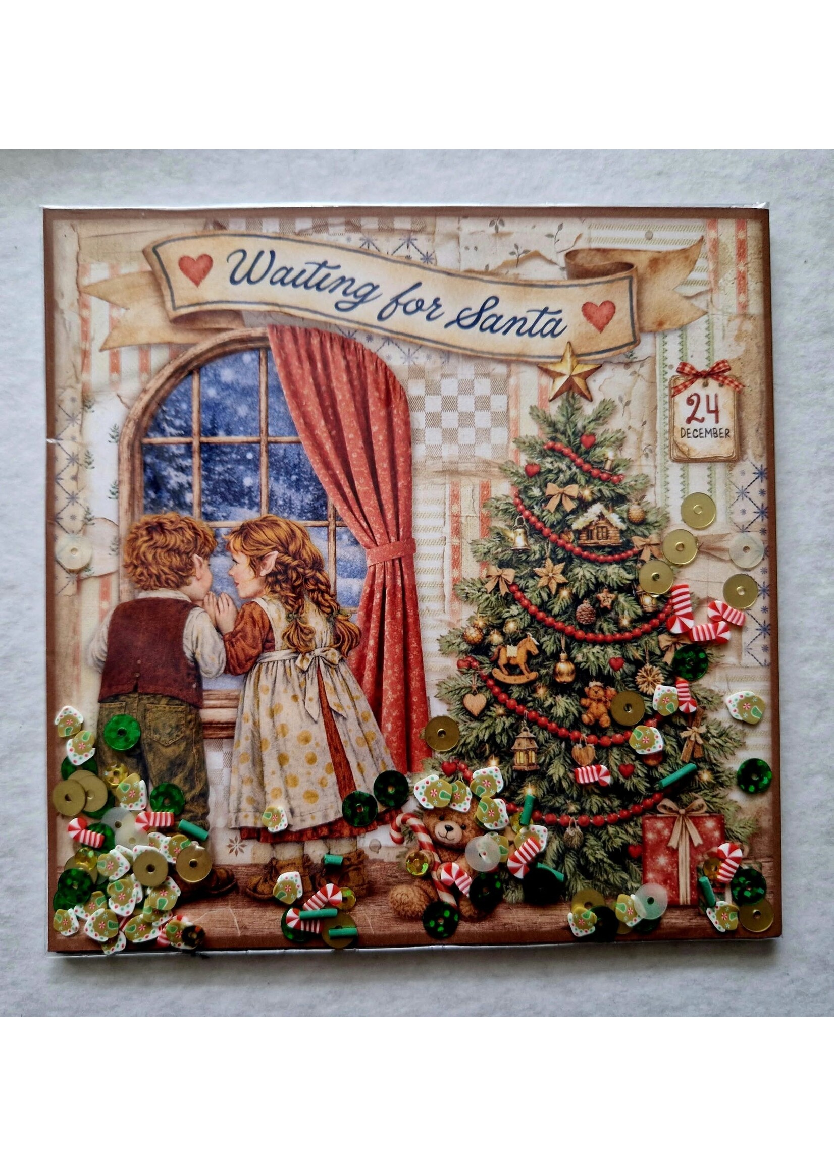 Neverending Kerst Album Stamperia  Wendy workshoppakket