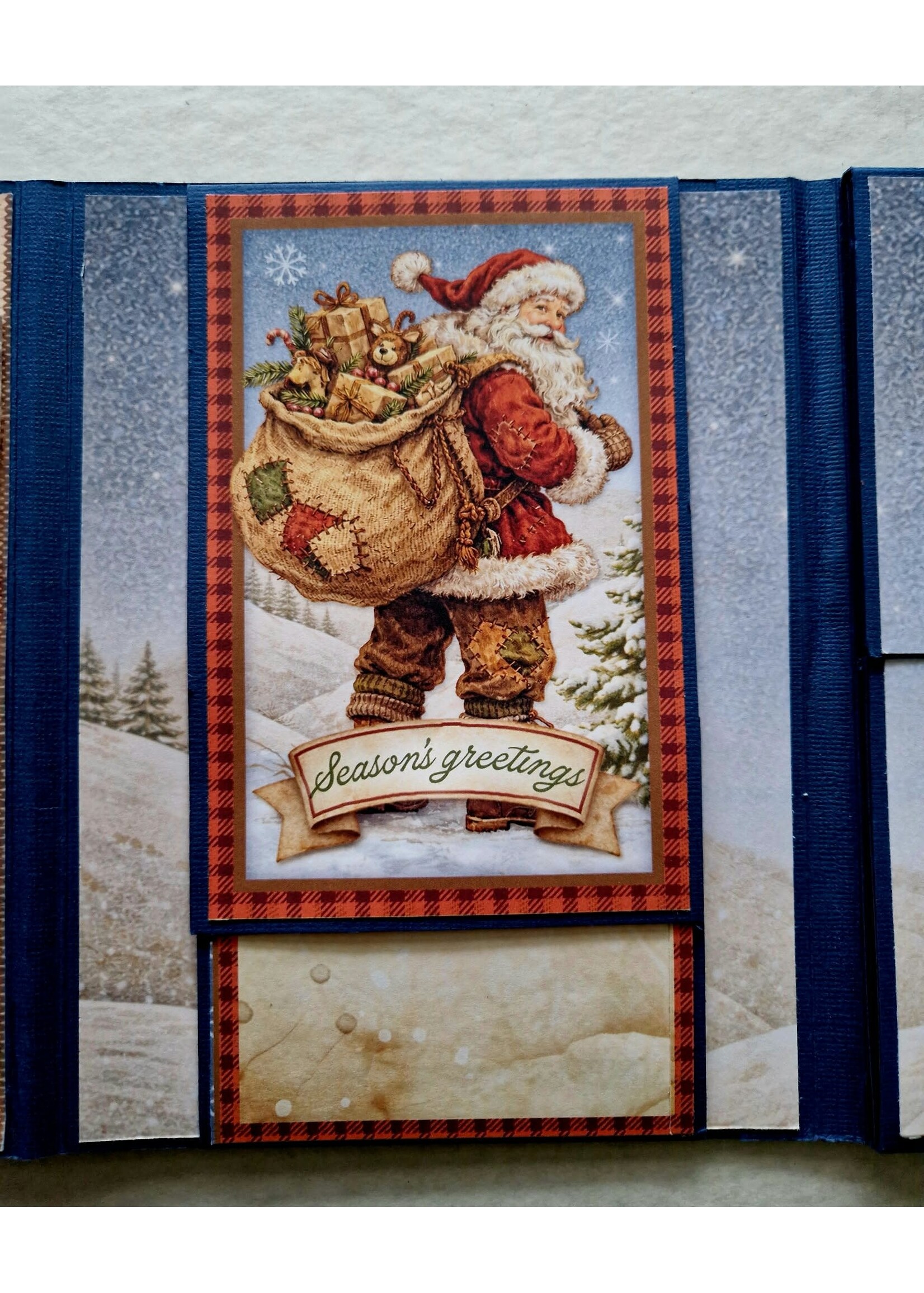 Neverending Kerst Album Stamperia  Wendy workshoppakket