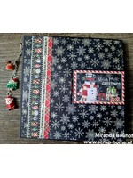 Mini Album Merry ful Greetings workshoppakket (bedels kunnen licht afwijken van het voorbeeld)
