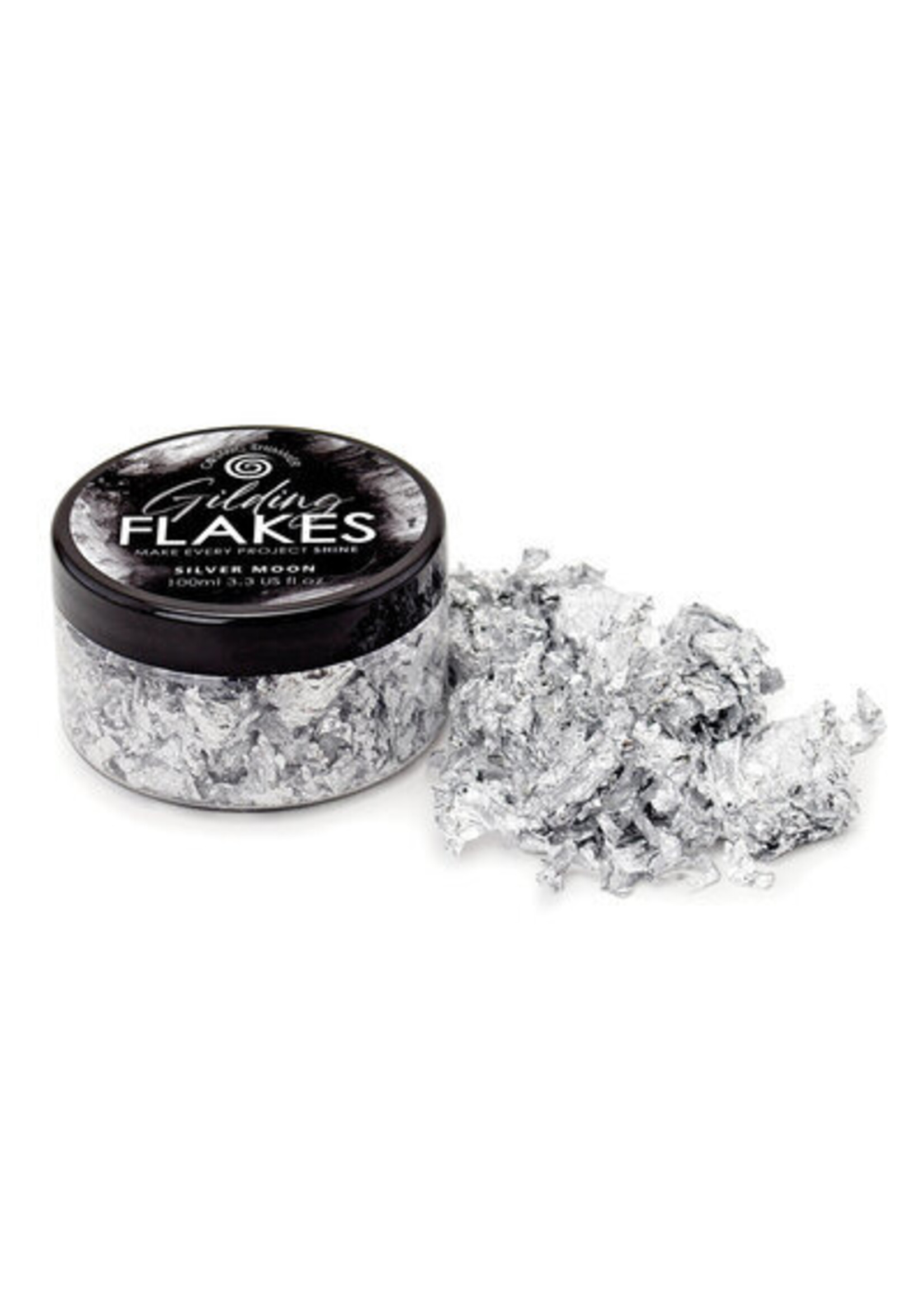 32-GF002-100 - Gilding Flakes - Silver Moon 100ml