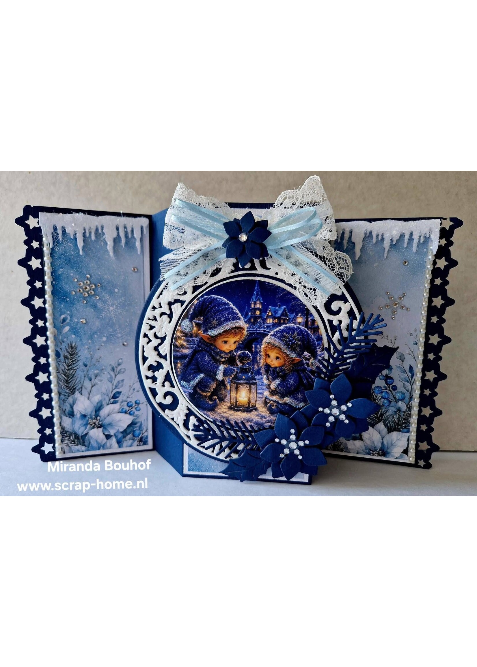 4 kerstkaarten Miranda