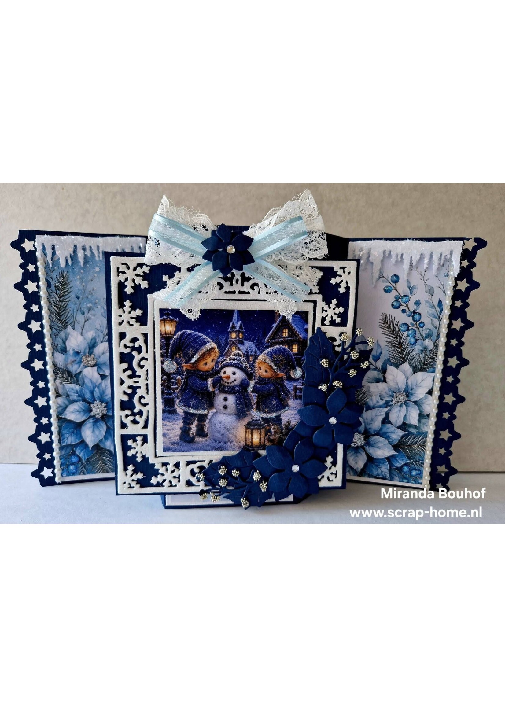 4 kerstkaarten Miranda