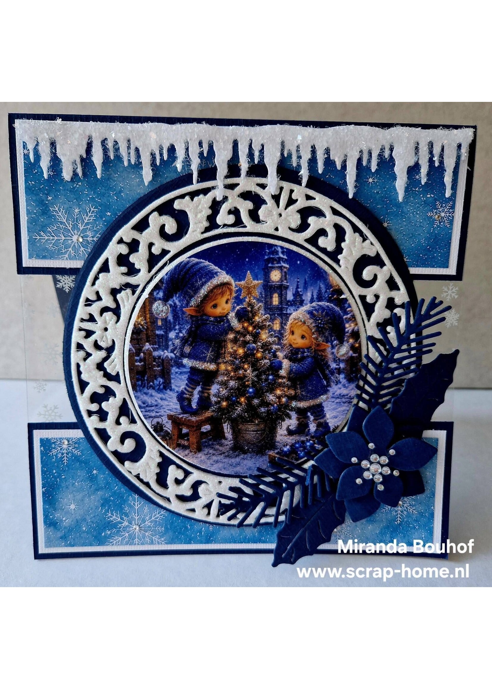 4 kerstkaarten Miranda