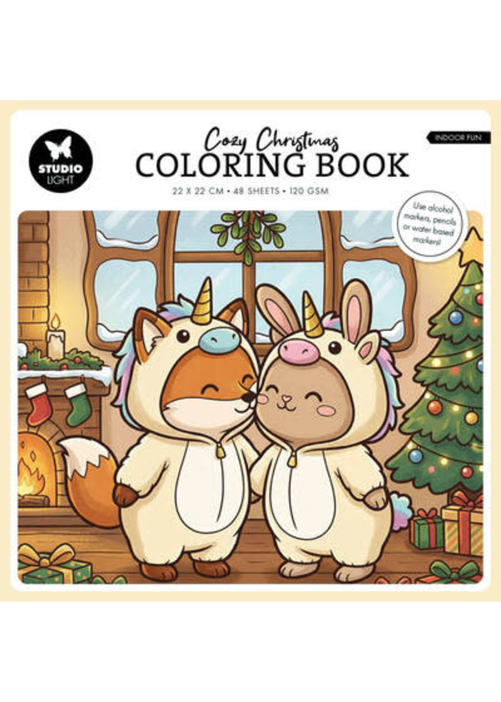 SL-ES-CB13 - StudioLight Kleurboek – Cozy Christmas Indoor Fun Essentials nr. 13