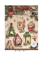 SL-CC-DCPP515 - StudioLight Die-Cut Paper Pad – DIY Lanterns Cottage Christmas nr. 515