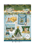 SL-CF-DCPP514 - StudioLight Die-Cut Paper Pad – DIY Giftboxes Christmas Forest nr. 514