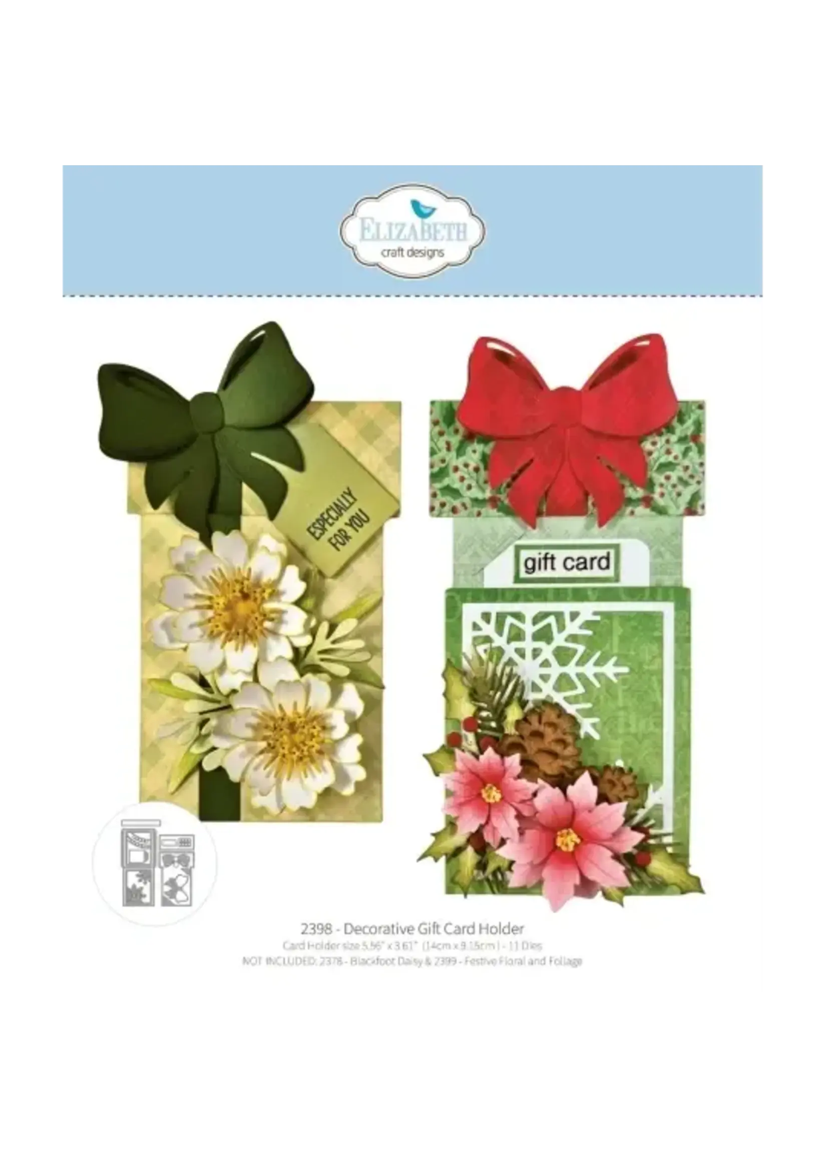 2398 - Decorative Gift Card Holder