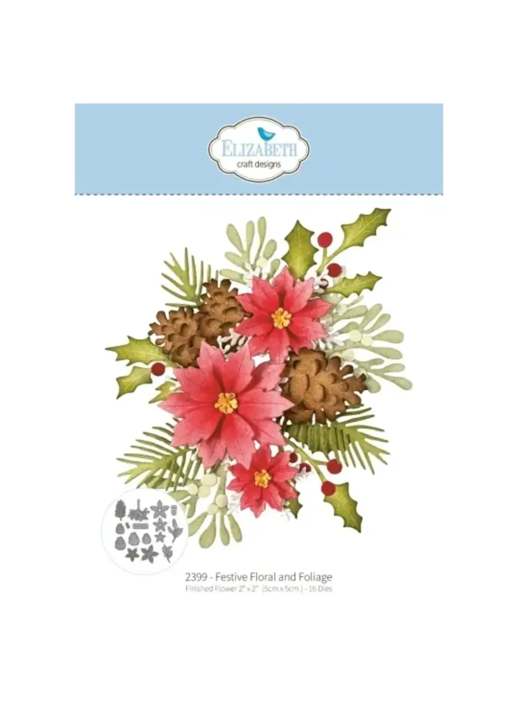 ECD Kerst Bloemen SET 2398/2399/CS468