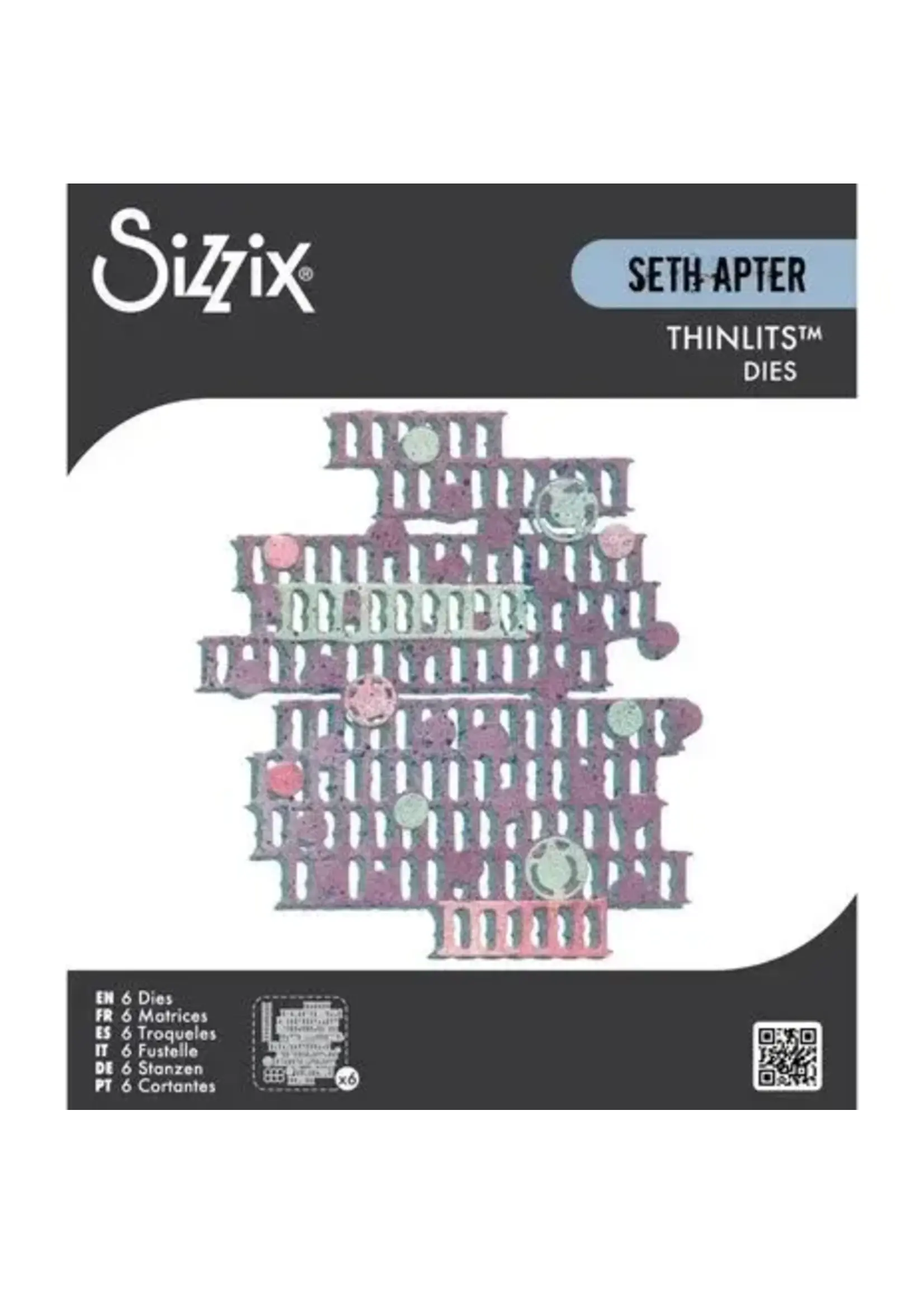 Thinlits Die Set Stackers (6pcs) by Seth Apter (667230)
