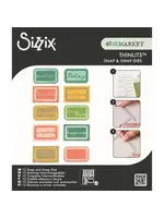 Thinlits Die Set Snap and Swap Postage Label (13pcs) by 49 and Market (667228)