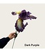 QMF Trading 2-stengelige iris | Zijden kunstbloem | Lengte 80cm  1pcs