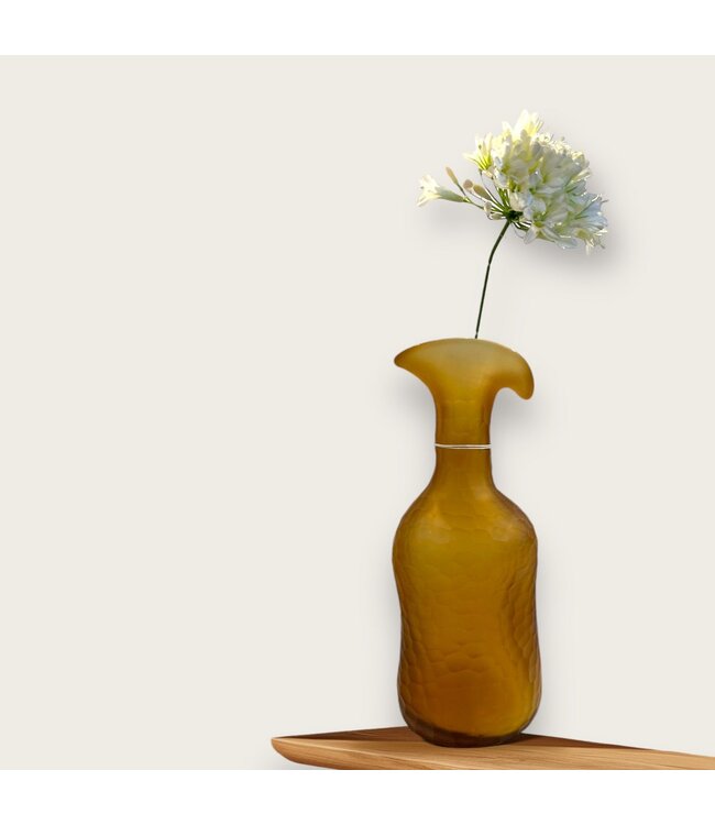 QMF Trading Afrikaanse lelie | Zijden kunstbloem | Lengte 75cm  1pcs