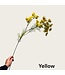 QMF Trading 5-stengelige kantbloem | Zijden kunstbloem | Lengte 82cm  1pcs