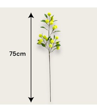 QMF Trading Passiflora edulis | Zijden kunstbloem | Lengte 75cm  1pcs