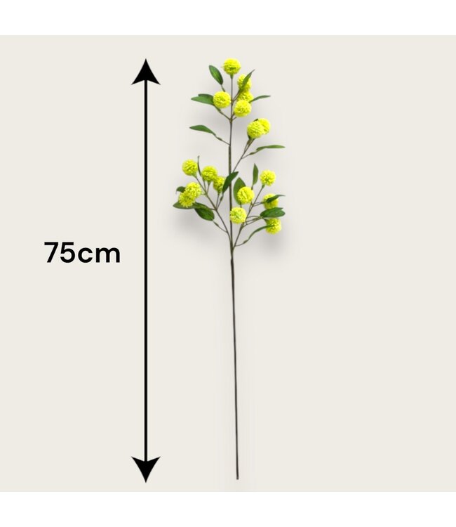 QMF Trading Passiflora edulis | Zijden kunstbloem | Lengte 75cm  1pcs