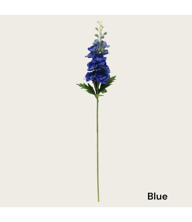 QMF Trading Ridderspoor | Zijden kunstbloem | Lengte 72cm  1pcs