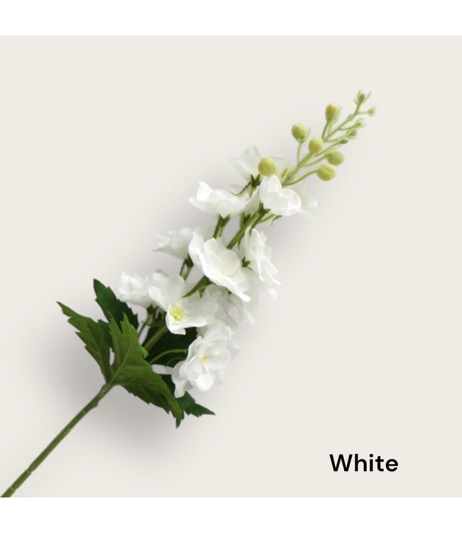 QMF Trading Ridderspoor | Zijden kunstbloem | Lengte 72cm  1pcs