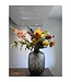 QMF Trading Zijden Bloemen met Vaze:YF-1844 size:11*44 Hoog