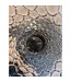 QMF Trading Zijden Bloemen met Vaze:YF-1844 size:11*44 Hoog