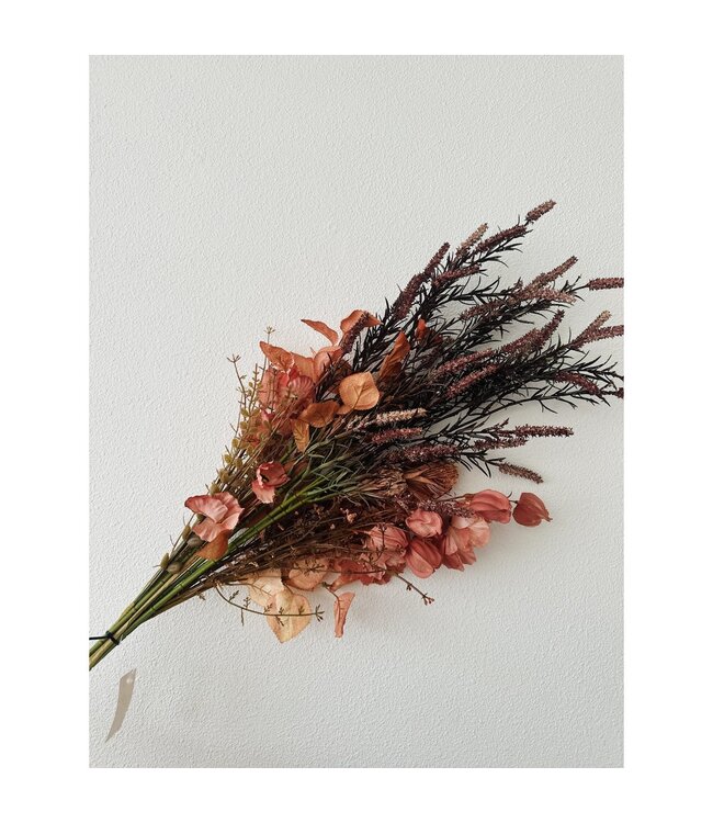 QMF Trading kunstbloem  Lengte 78cm  1pcs herfstkleuren