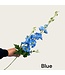 QMF Trading Grote 3-takkige delphinium | Zijden kunstbloem | Lengte 70cm  1pcs