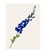 QMF Trading kunstbloem Delphinium blauw 130 cm Copy