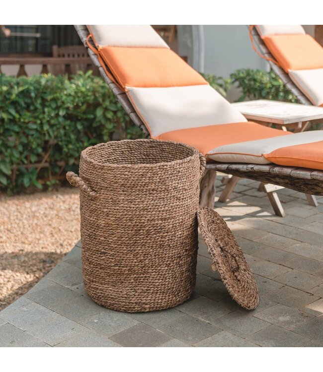 Soeji Opbergmand IKAT | Wasmand | Mand met deksel | Mand met deksels