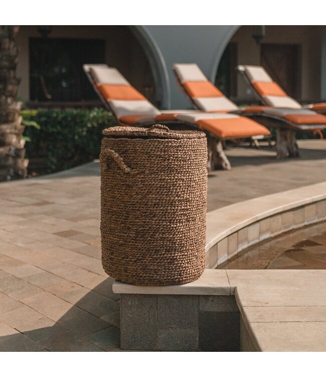 Soeji Opbergmand IKAT | Wasmand | Mand met deksel | Mand met deksels