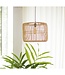 Soeji Rotanlamp | Boho lampenkap | Hanglamp LIKU (2 maten)