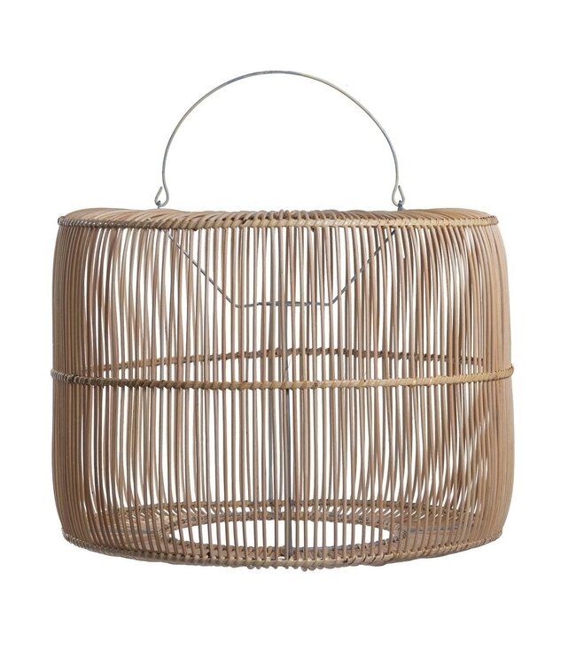 Soeji Rotanlamp | Boho lampenkap | Hanglamp LIKU (2 maten)