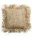 Soeji Sierkussen met vulling | Decoratief Kussen | Sofa Kussen GANDI gemaakt van Raffia