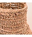 Soeji Geweven Boho Vaas SAKRA gemaakt van bananenvezels en raffia
