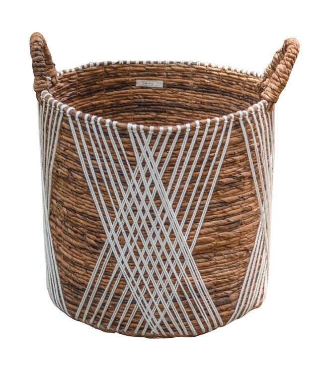 Soeji Wasmand | Plantenmand | Opbergmand JUWANA gemaakt van bananenvezel