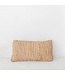 Soeji Raffia Sierkussen 50x30 cm met vulling Decoratief kussen Bankkussen DALUNG