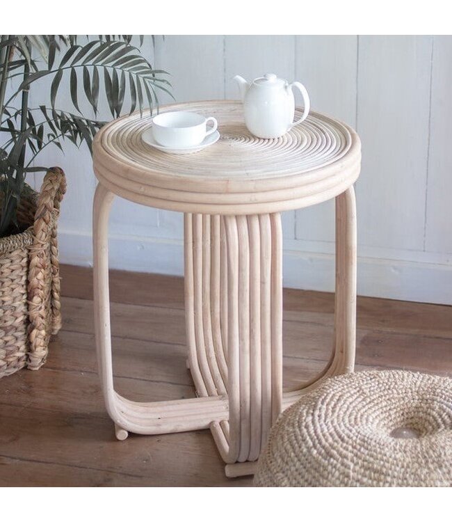 Soeji Rotan Bijzettafel | Bijzettafel | Banktafel KANTHI